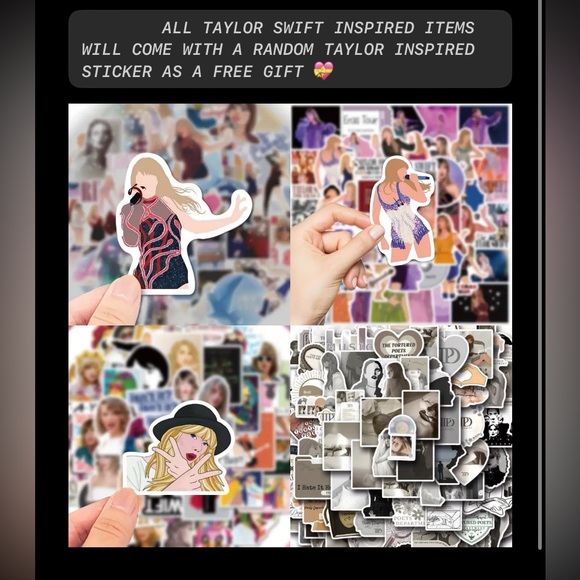 βLOVE STORYβ PURPLE & GOLD SCRIPT TAYLOR PIN - Picture 4 of 8